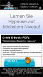 Mobile Screenshot of hypnosecenter.at